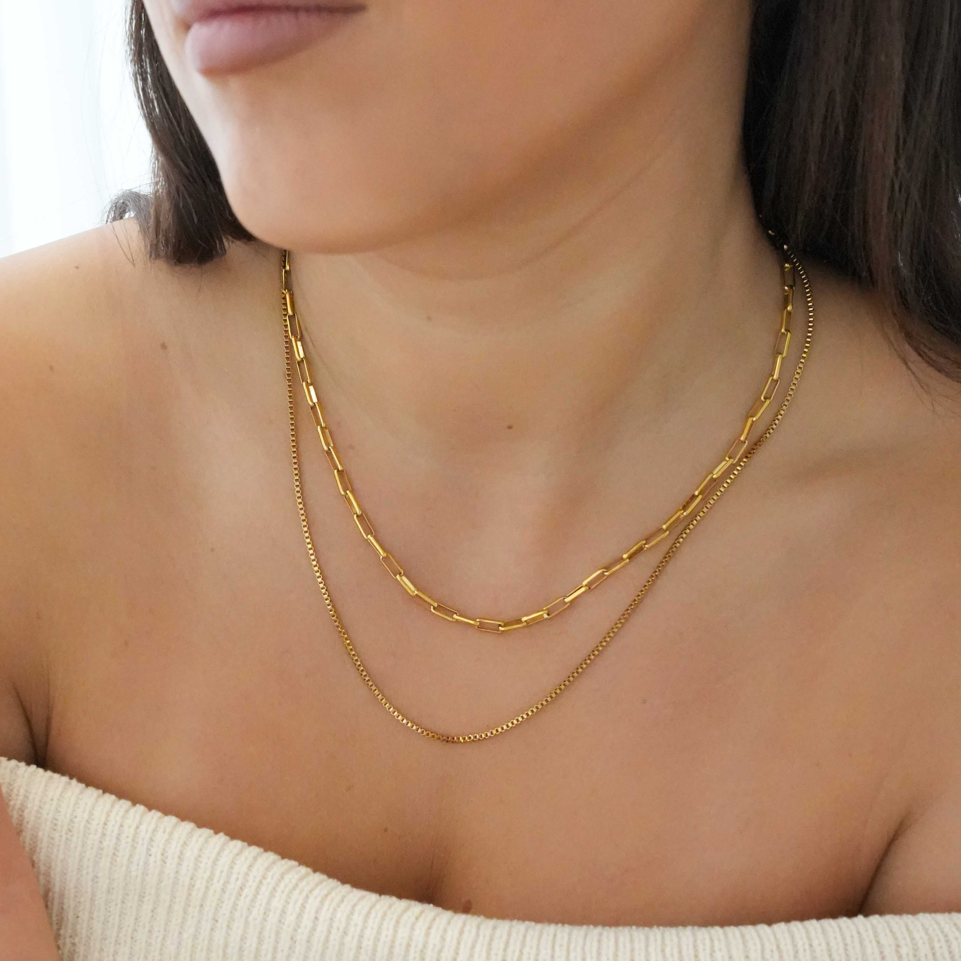 Kinsley - 18k Gold Layered Necklace