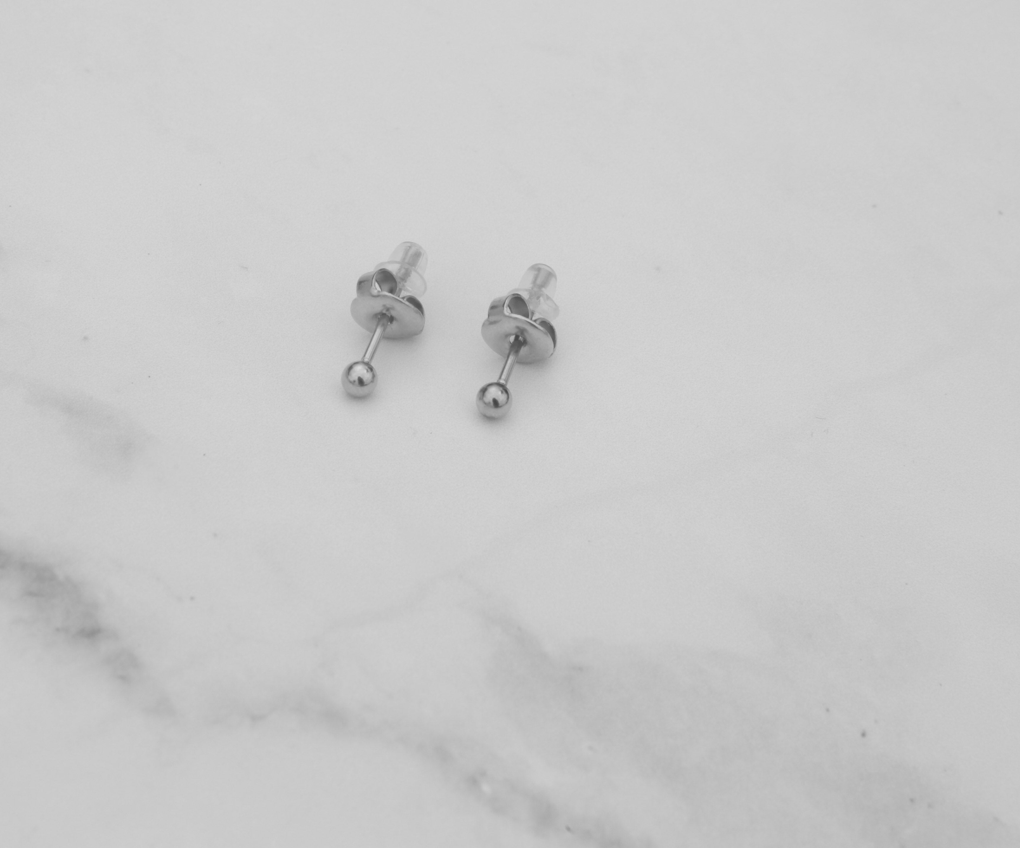 Round Studs - 18k Gold/Silver - Ocean Wave Jewelry