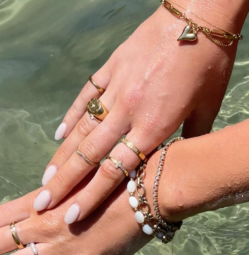 Ocean Collection Rings Rings For Women - Shop Waterproof Rings | Ocean Wave Jewelry – Page 2