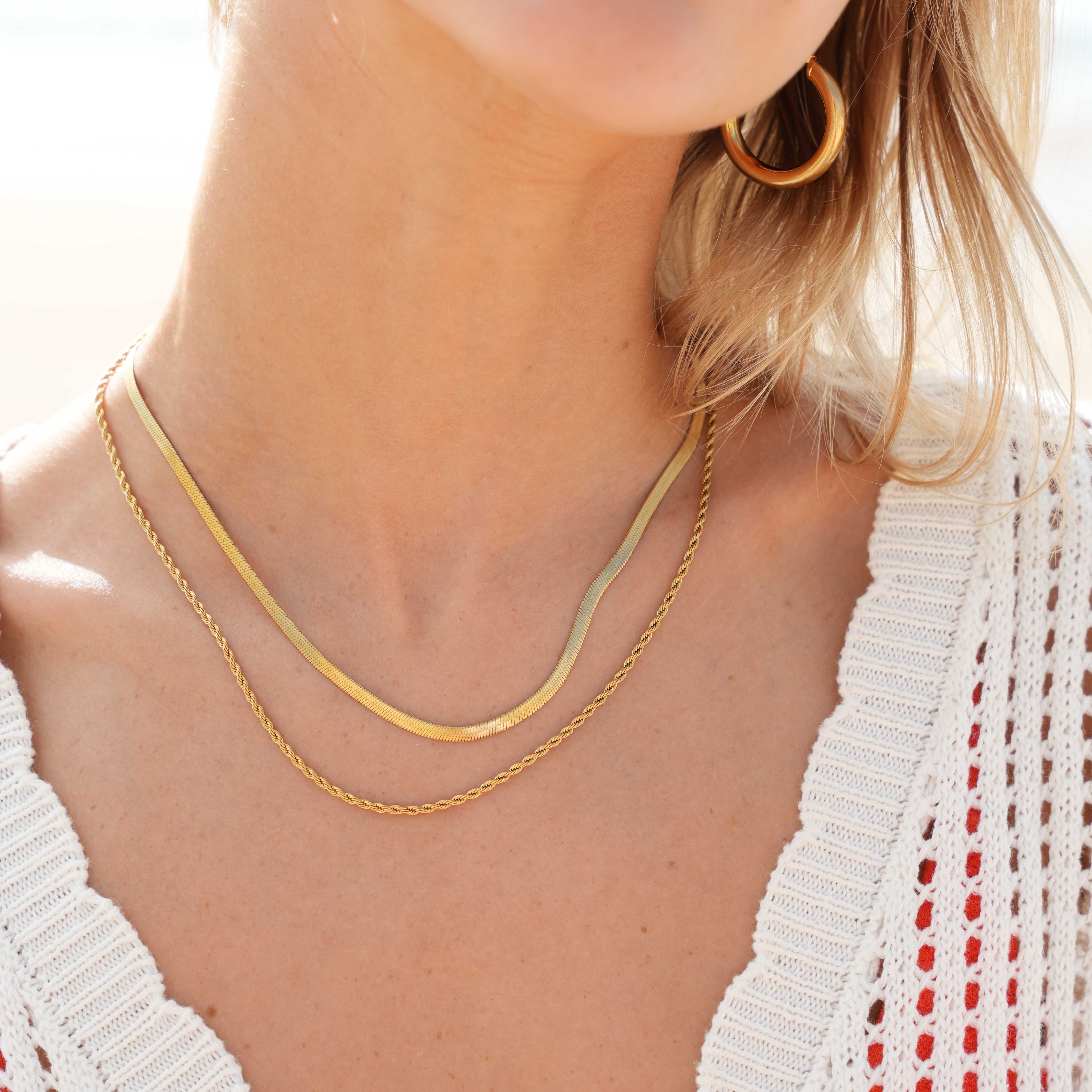Hunter - 18k Gold Layered Necklace