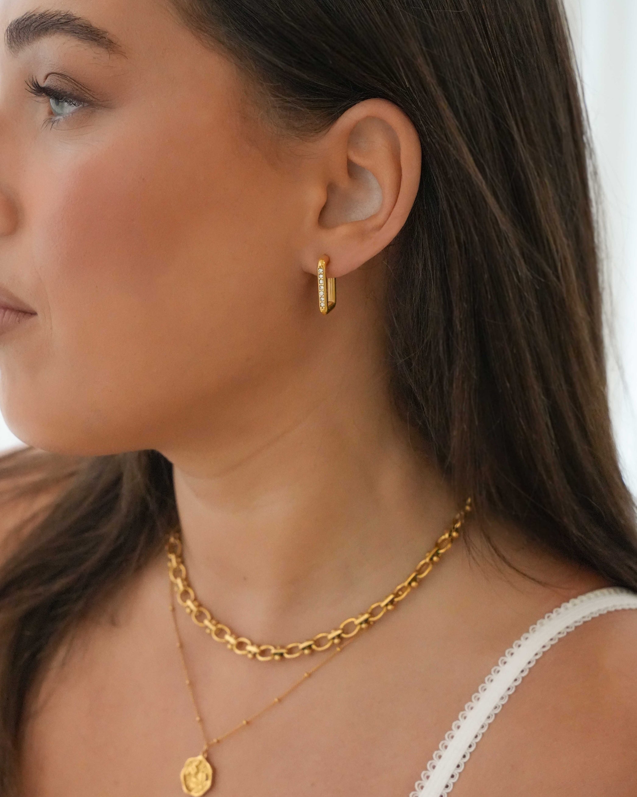 Calvin - 18k Gold Earrings