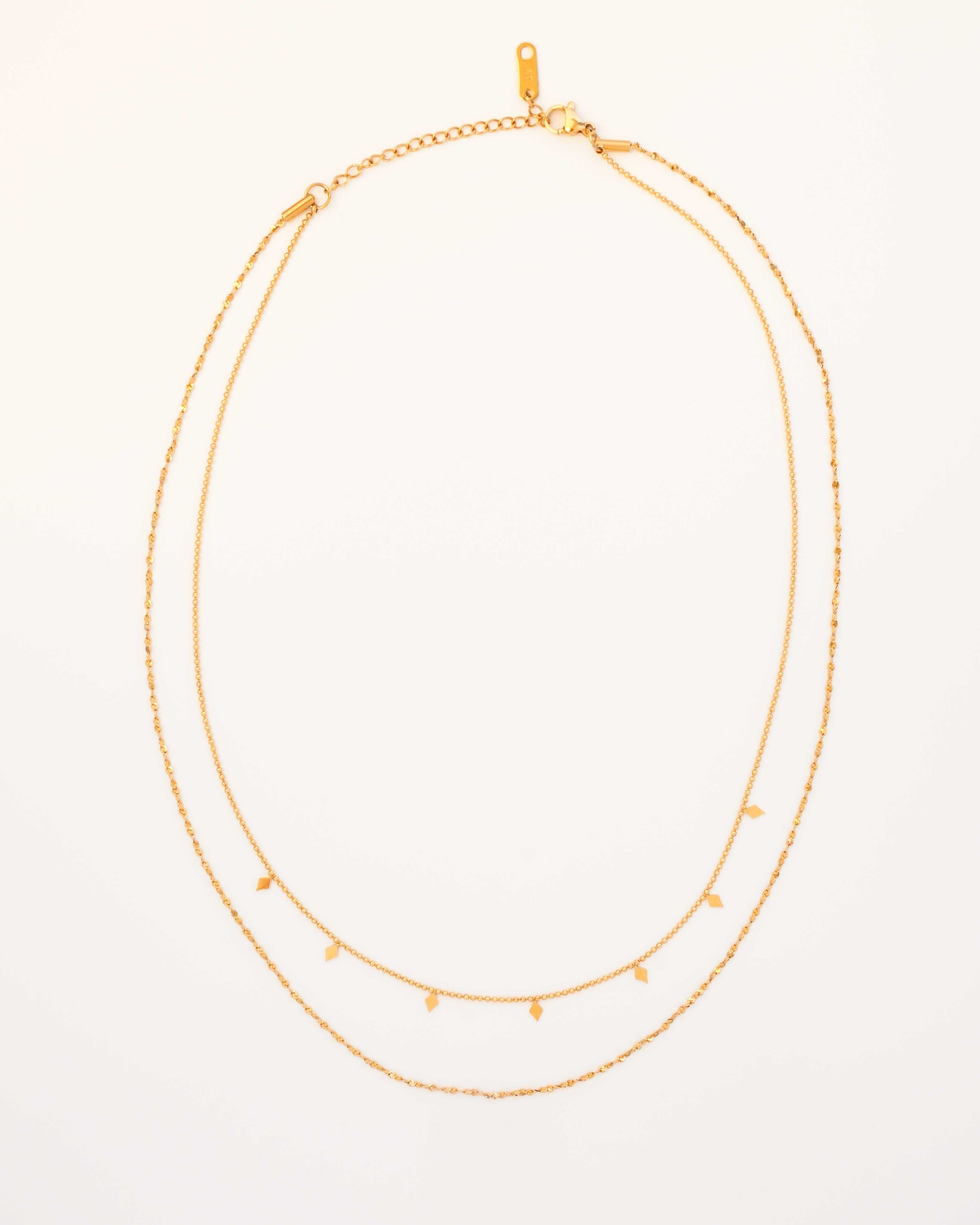 Magnolia - 18k Gold Layered Necklace