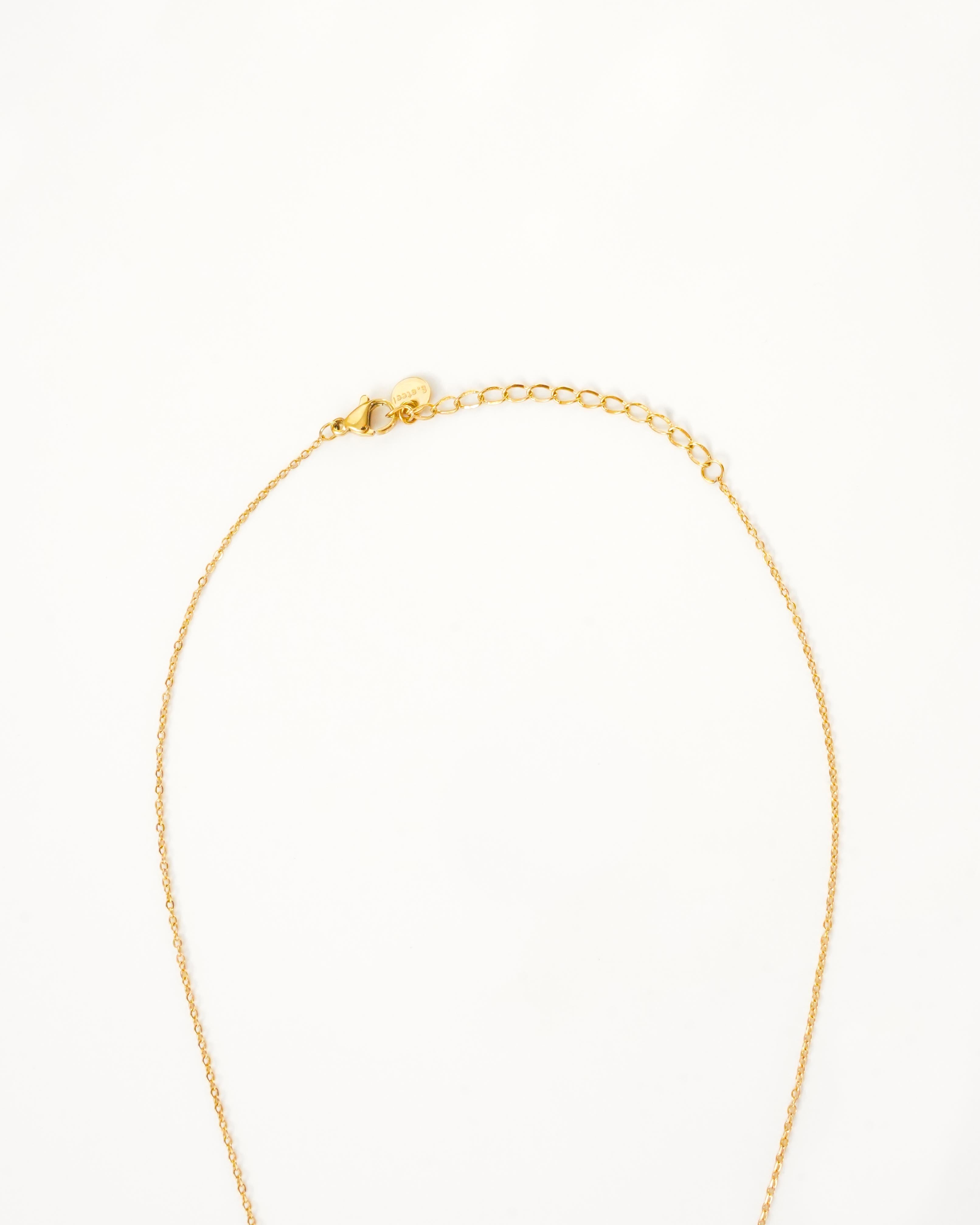 Cross - 18k Gold Zirconia Necklace