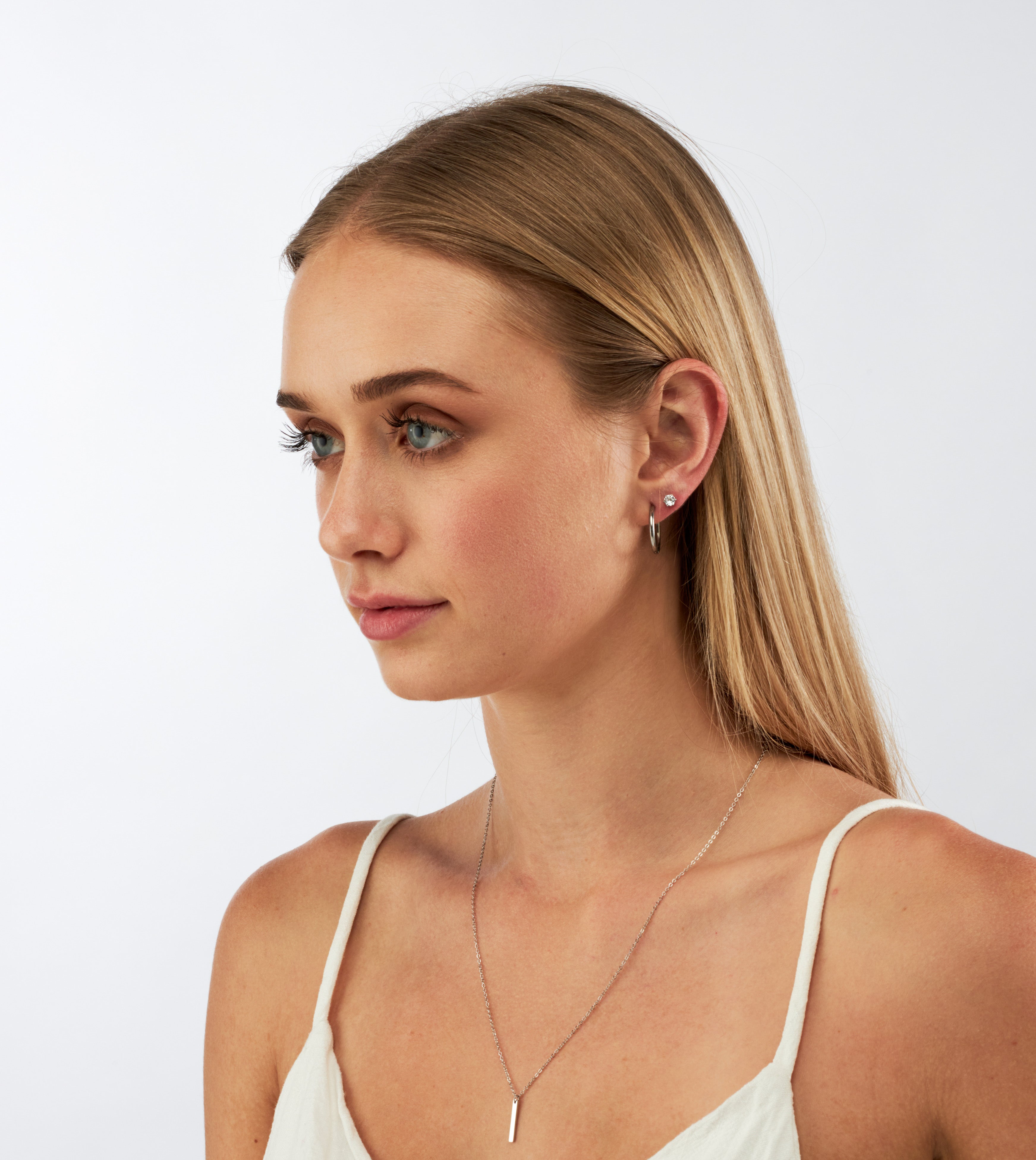 Essential Hoops - Silver Earrings - Ocean Wave Jewelry