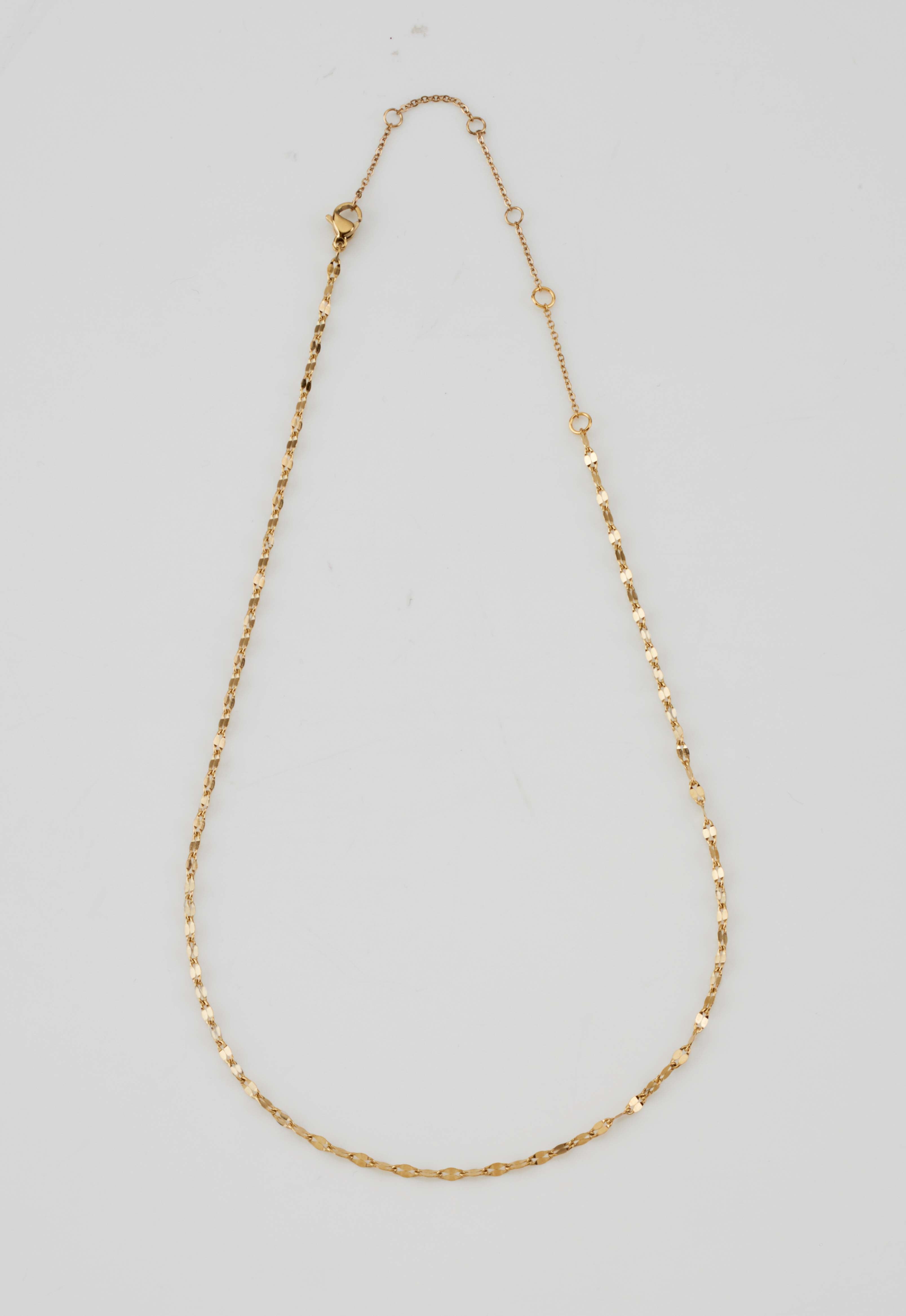 Chanel - 18k Gold Necklace - Ocean Wave Jewelry