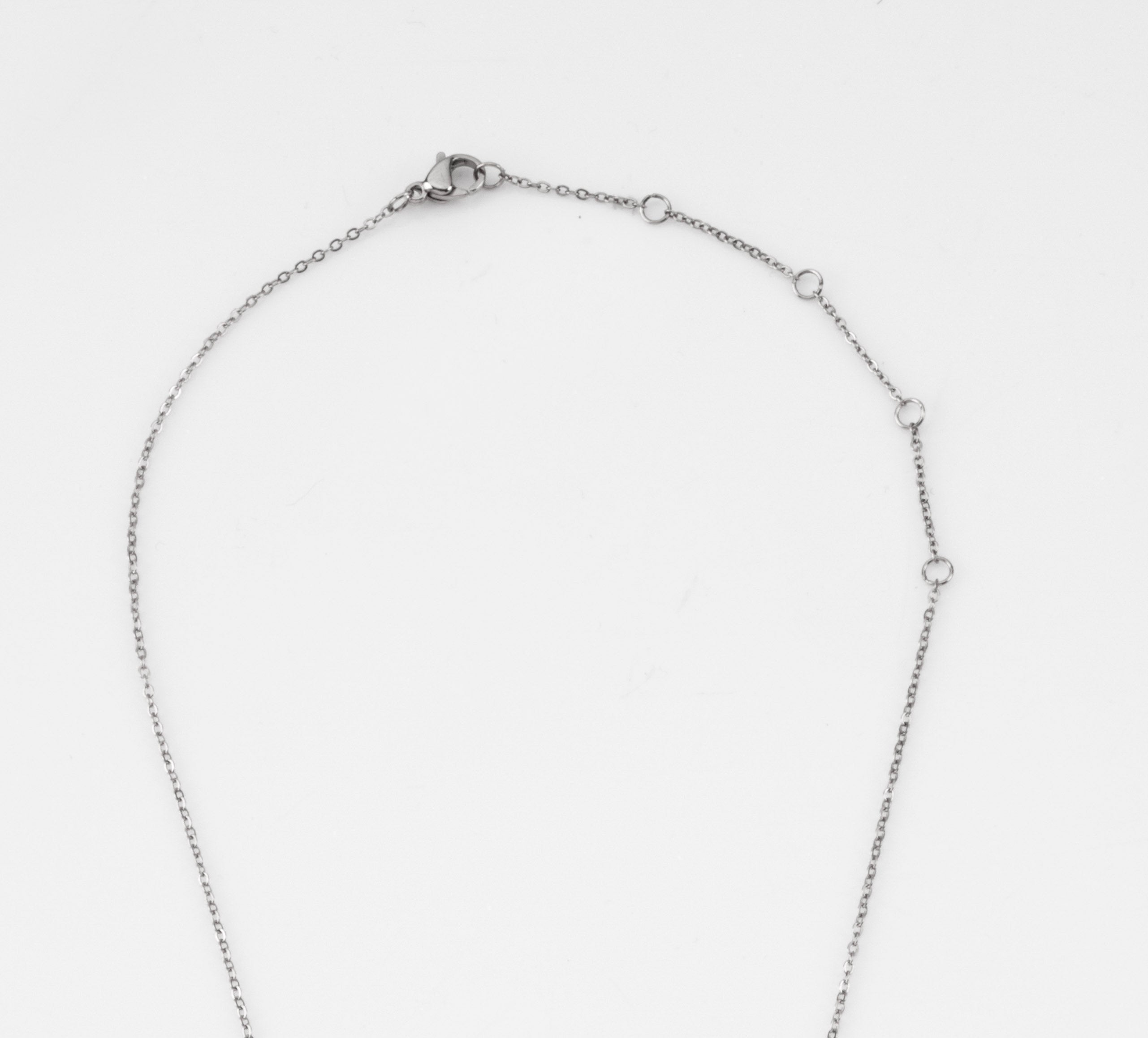 Hannah - Pearl Silver necklace