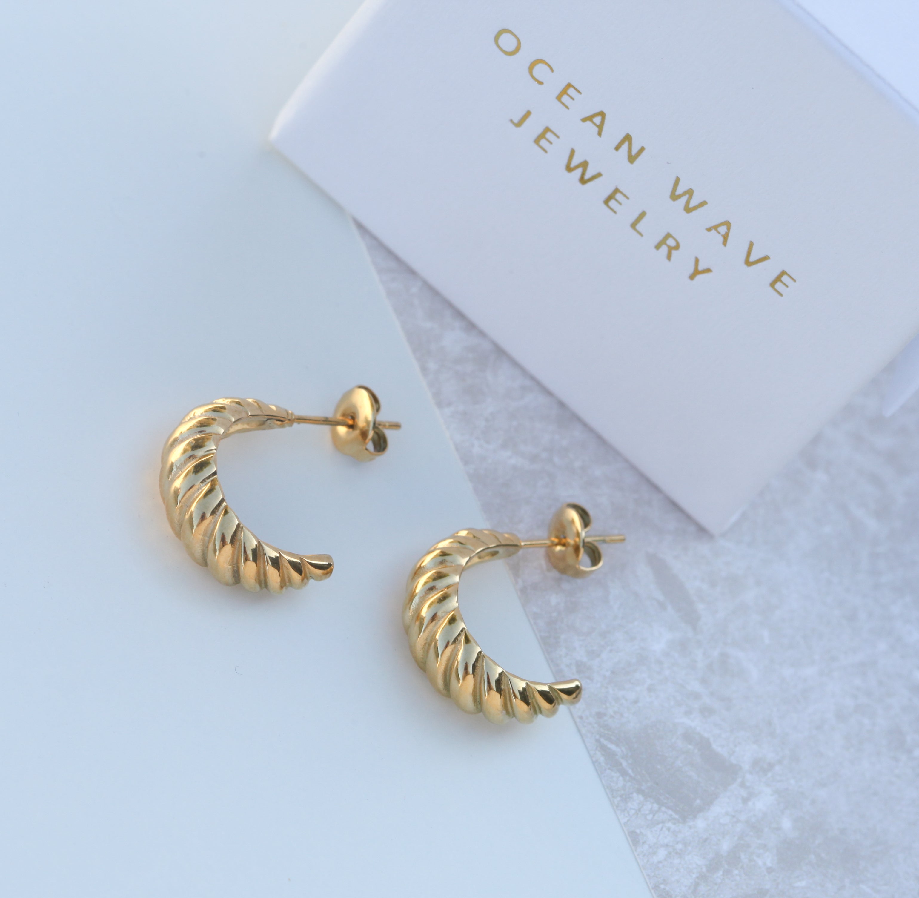 Callie - 18k Gold Earrings