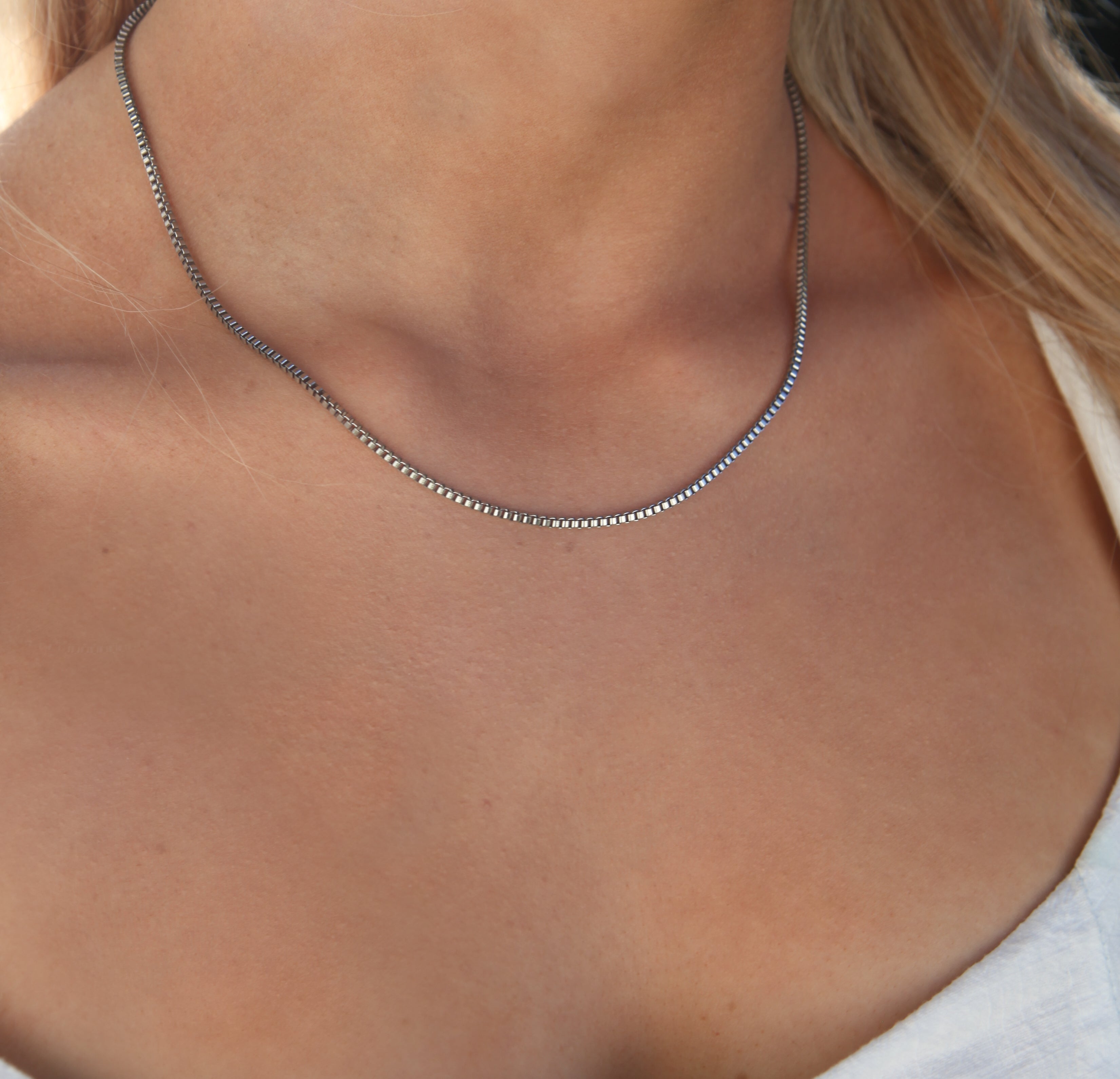 Monterey - Silver Chain Necklace