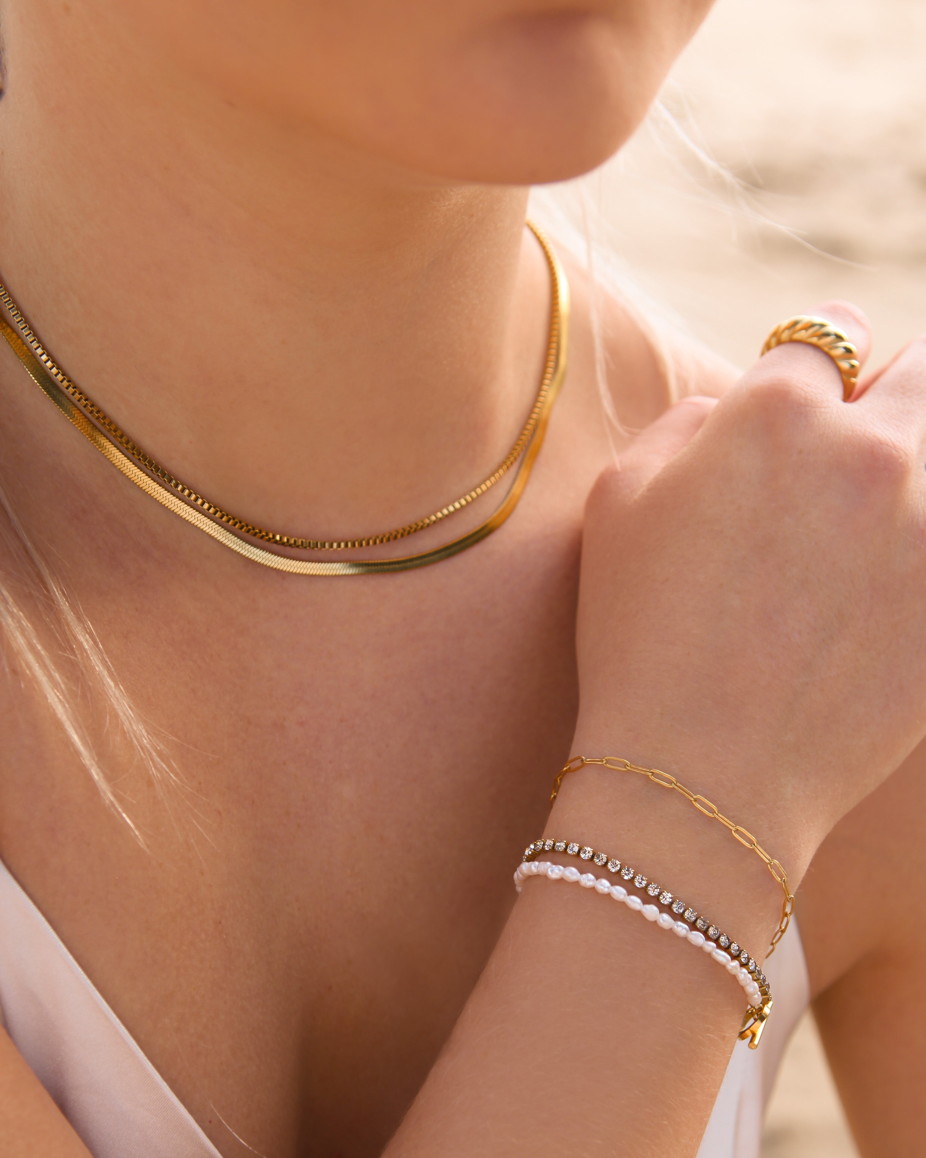 Kiama - 18k Gold Plated Bracelet