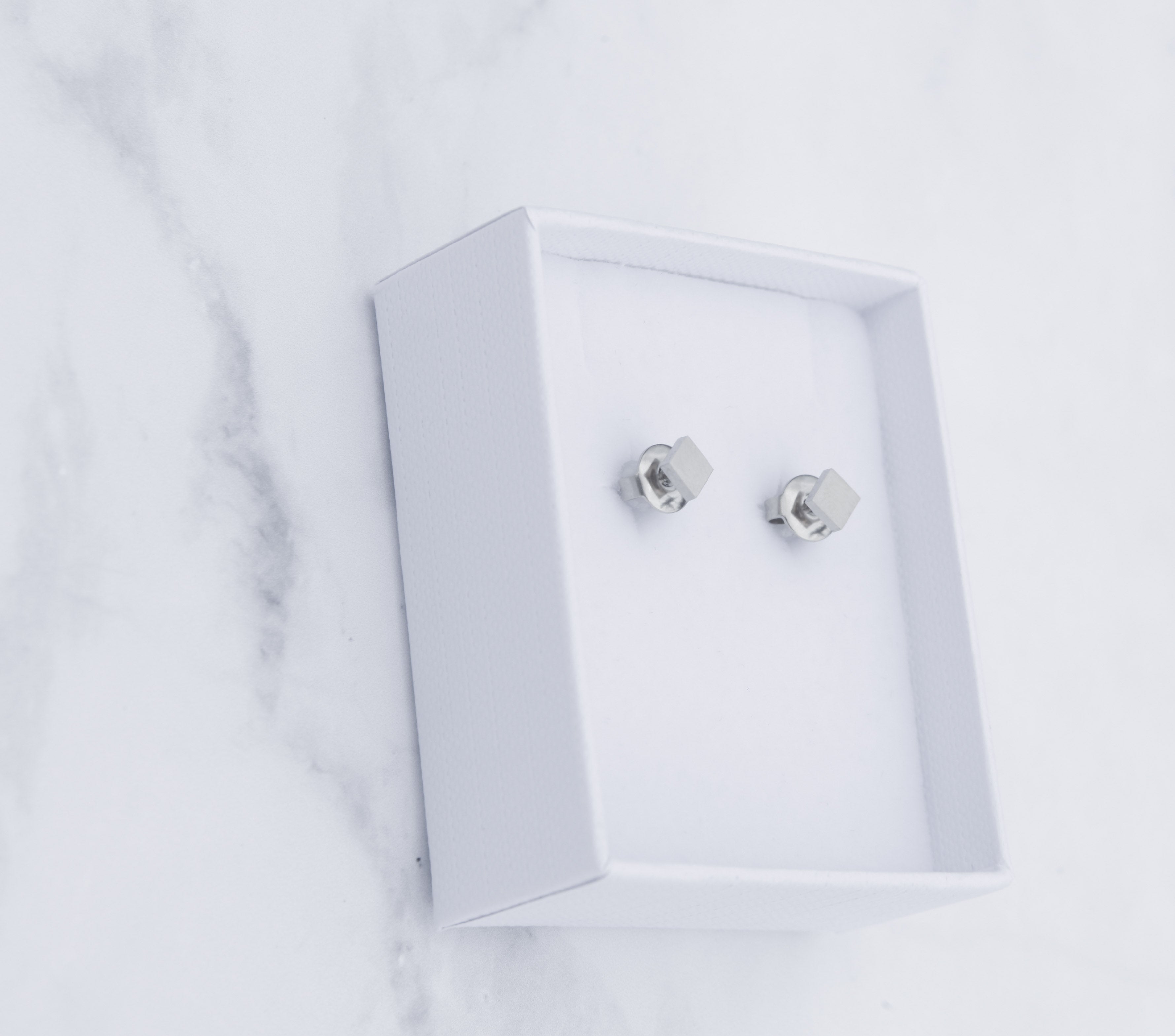 Basic Studs - 18k Gold/Silver Earrings - Ocean Wave Jewelry