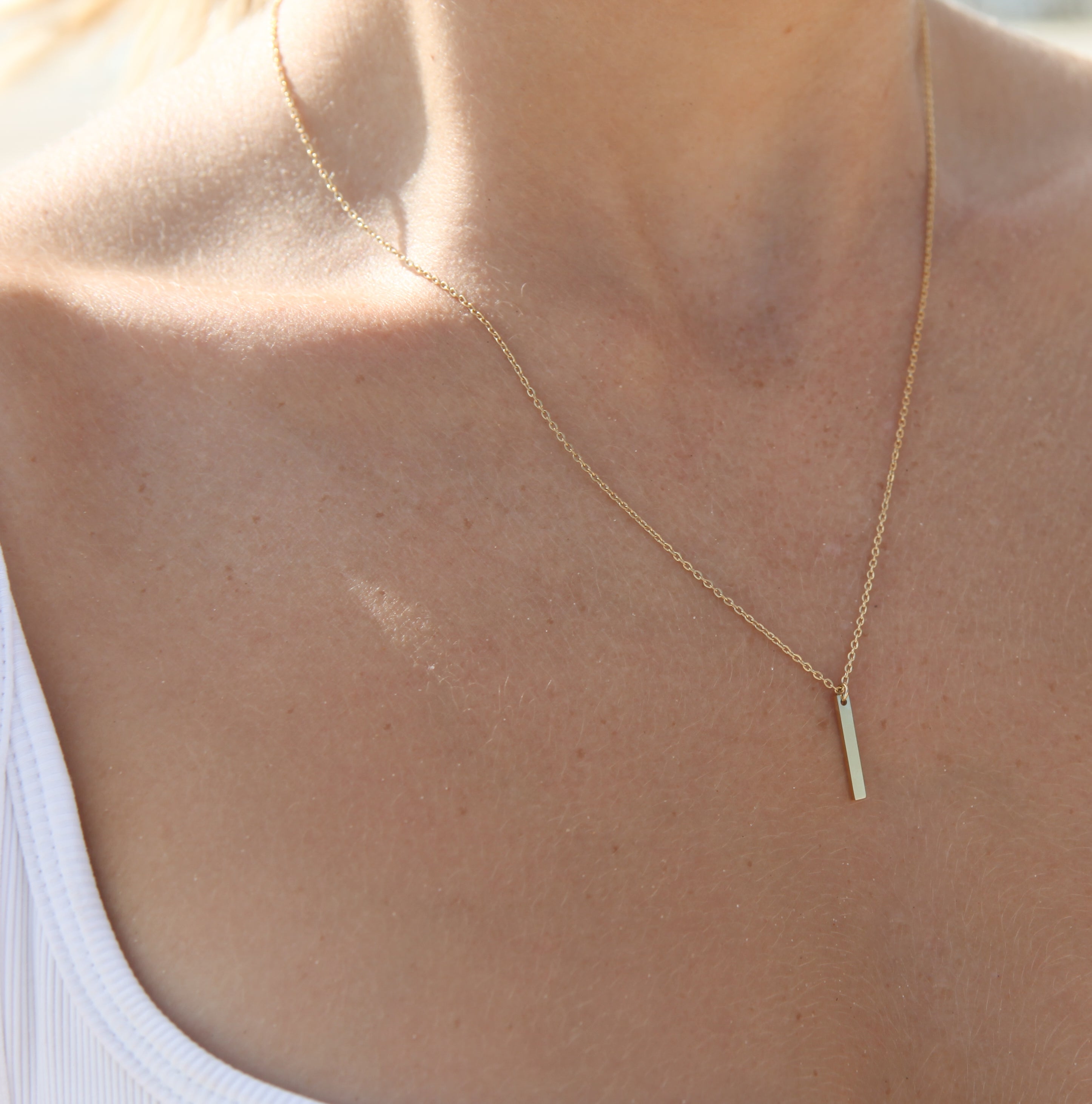 Peri - 18k Gold Drop Necklace
