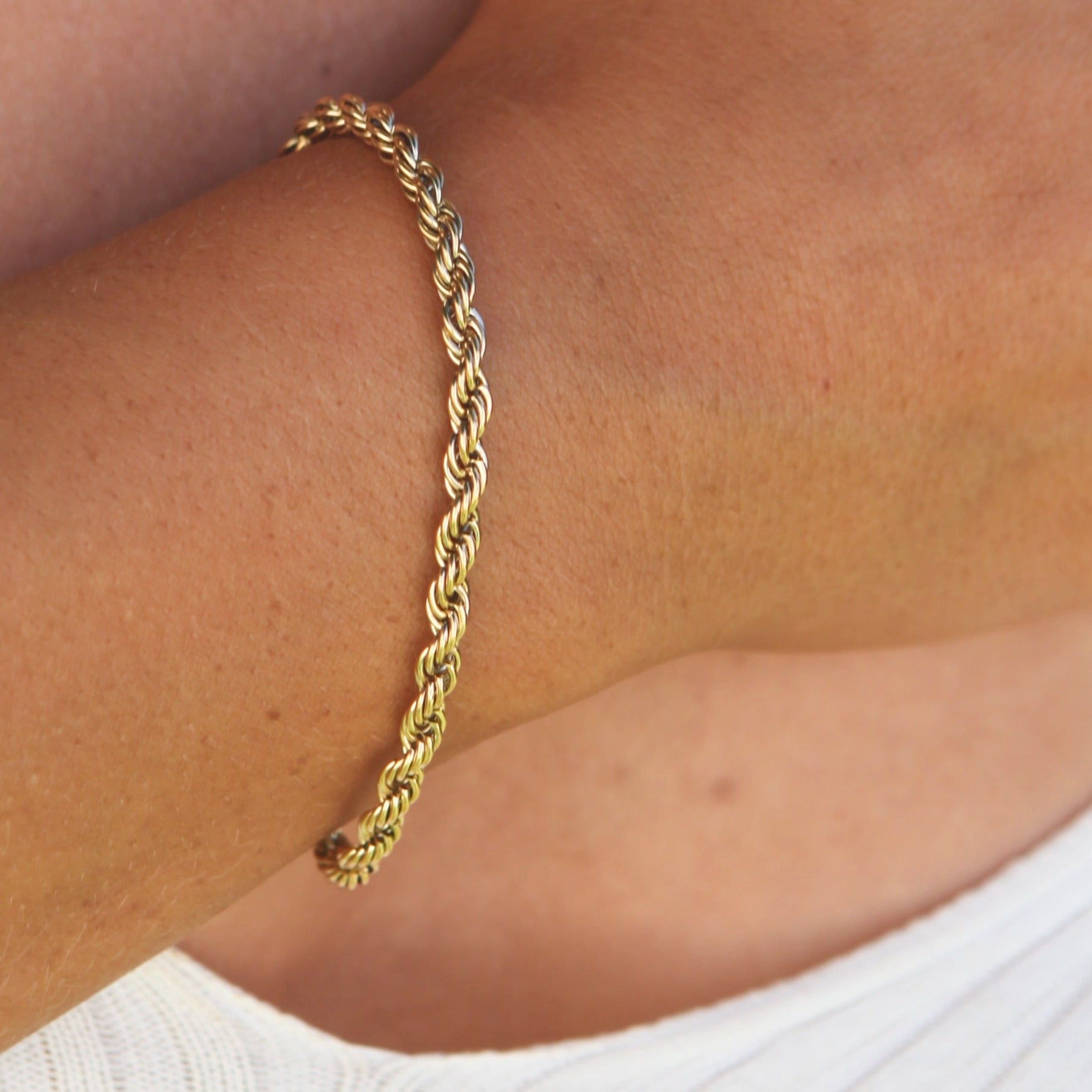 Rohan - 18k Gold Chain Bracelet
